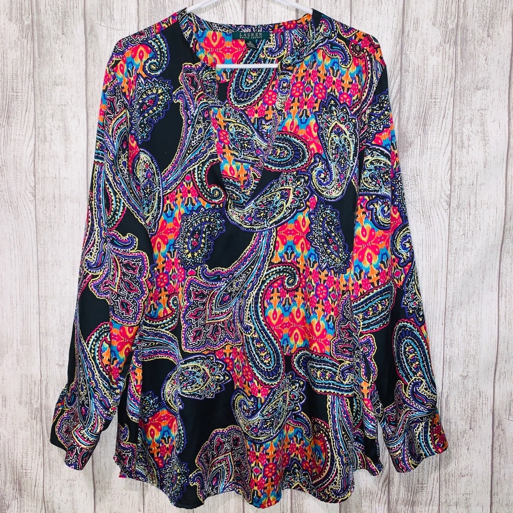 Ralph Lauren multicolor tunic